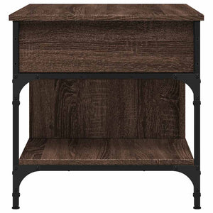 Couchtisch Braun Eichenoptik 70x50 cm