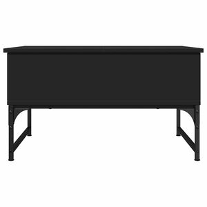 Schwarzer Couchtisch 70x50 cm