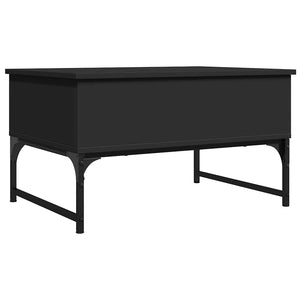 Schwarzer Couchtisch 70x50 cm