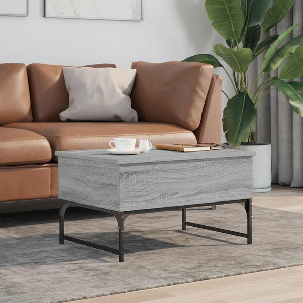 Couchtisch Grau Sonoma 70x50 cm
