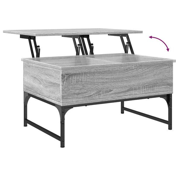 Couchtisch Grau Sonoma 70x50 cm