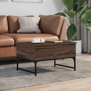Couchtisch Braun Eichenoptik 70x50 cm