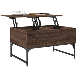 Couchtisch Braun Eichenoptik 70x50 cm