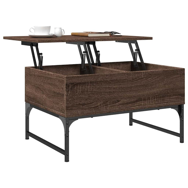 Couchtisch Braun Eichenoptik 70x50 cm