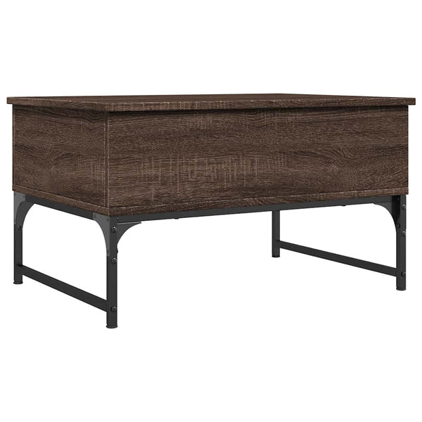 Couchtisch Braun Eichenoptik 70x50 cm