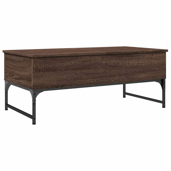 Couchtisch Braun Eichenoptik 100x50 cm