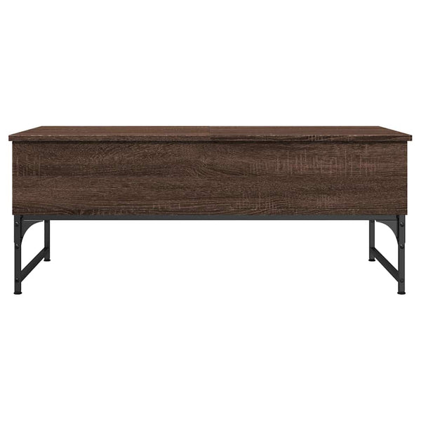 Couchtisch Braun Eichenoptik 100x50 cm
