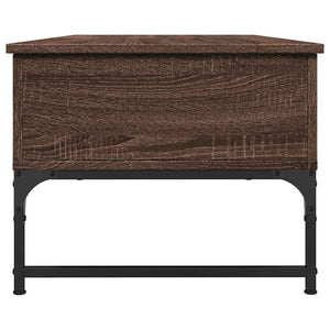Couchtisch Braun Eichenoptik 100x50 cm