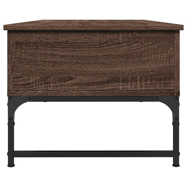 Couchtisch Braun Eichenoptik 100x50 cm