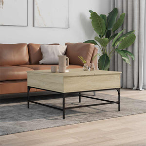 Sonoma Eiche Couchtisch 80x80 cm
