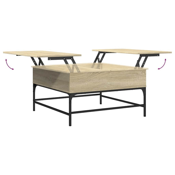Sonoma Eiche Couchtisch 80x80 cm