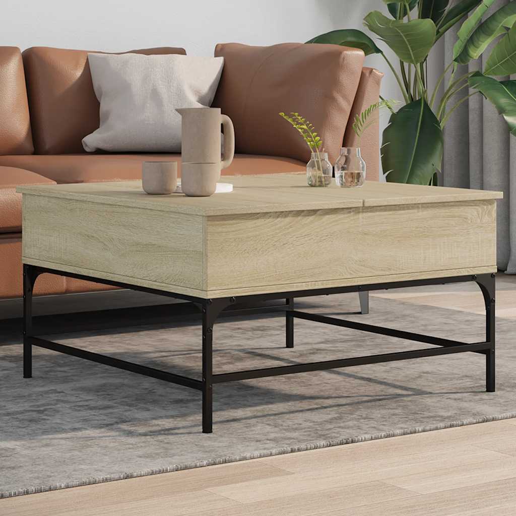 Sonoma Eiche Couchtisch 80x80 cm