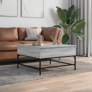 Couchtisch Grau Sonoma 80x80 cm