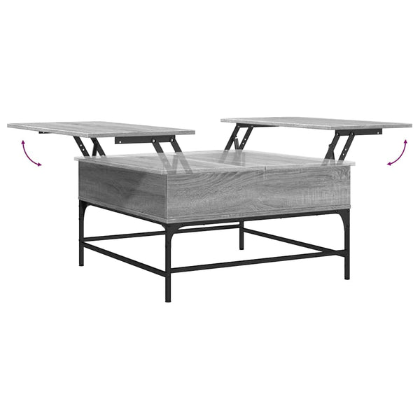 Couchtisch Grau Sonoma 80x80 cm