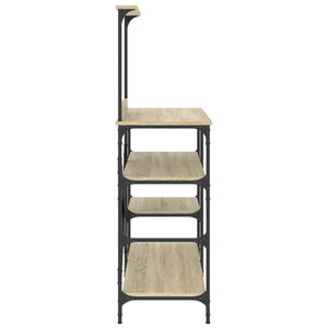 Bäckerregal Sonoma Eiche 90x40x132 cm