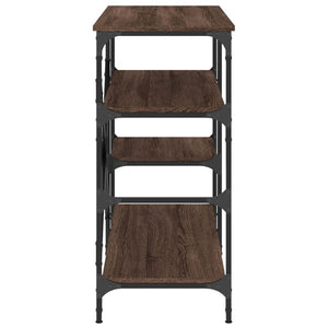 Bäckerregal Braun Eichen-Optik 90 cm