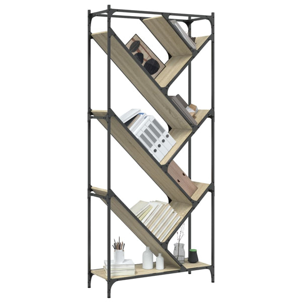 Bücherregal Sonoma Eiche 79x30x180 cm