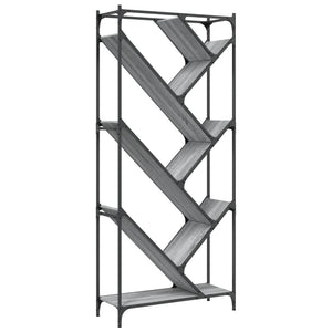 Bücherregal Grau Sonoma 180 cm
