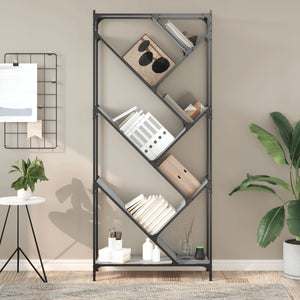 Bücherregal Grau Sonoma 180 cm