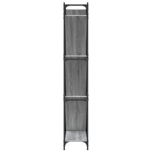 Bücherregal Grau Sonoma 180 cm