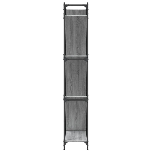 Bücherregal Grau Sonoma 180 cm