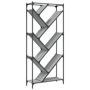 Bücherregal Grau Sonoma 180 cm