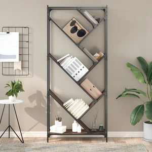 Bücherregal Braun Eichenoptik 180cm