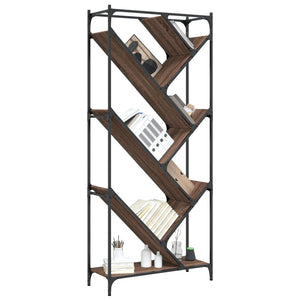 Bücherregal Braun Eichenoptik 180cm