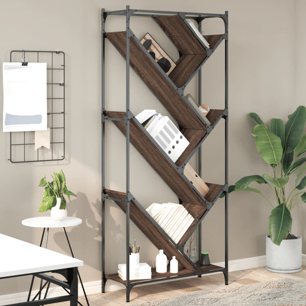 Bücherregal Braun Eichenoptik 180cm