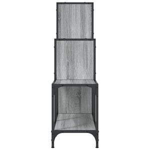 Bücherregal Grau Sonoma 92x30x102 cm