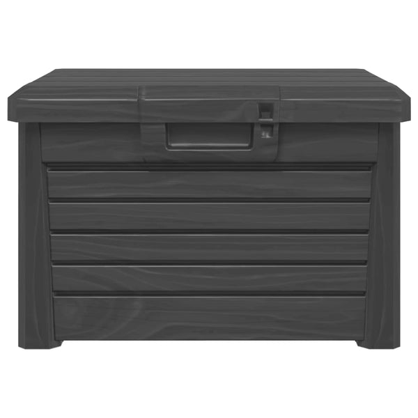 Anthrazit Kissenbox für Garten & Terrasse