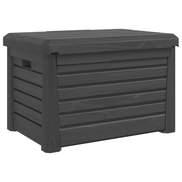 Anthrazit Kissenbox für Garten & Terrasse