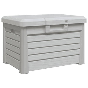 Graue Outdoor-Kissenbox aus Polypropylen