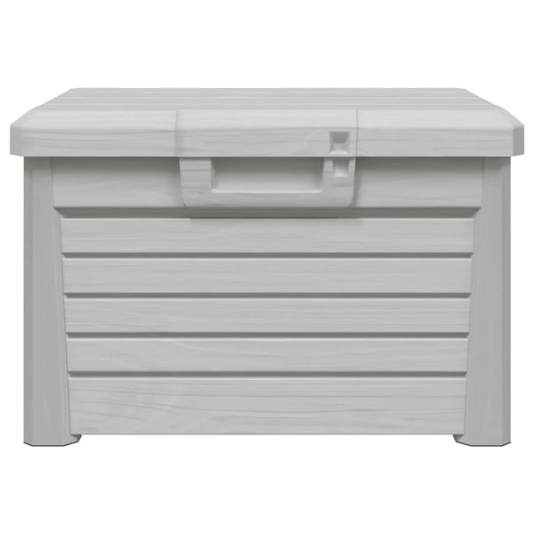 Graue Outdoor-Kissenbox aus Polypropylen