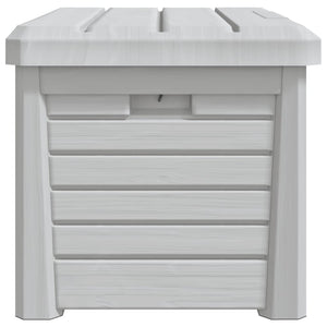 Graue Outdoor-Kissenbox aus Polypropylen