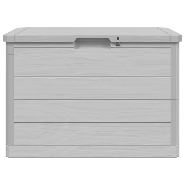 Graue Outdoor-Kissenbox aus Polypropylen