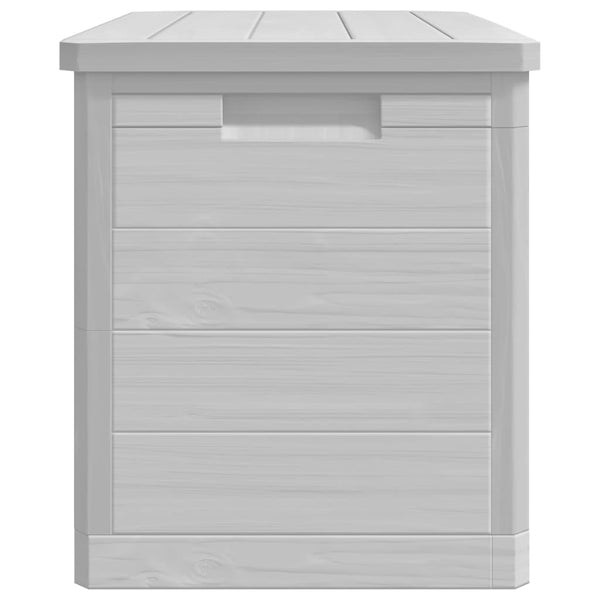 Graue Outdoor-Kissenbox aus Polypropylen