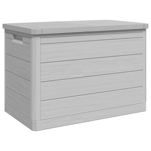Graue Outdoor-Kissenbox aus Polypropylen