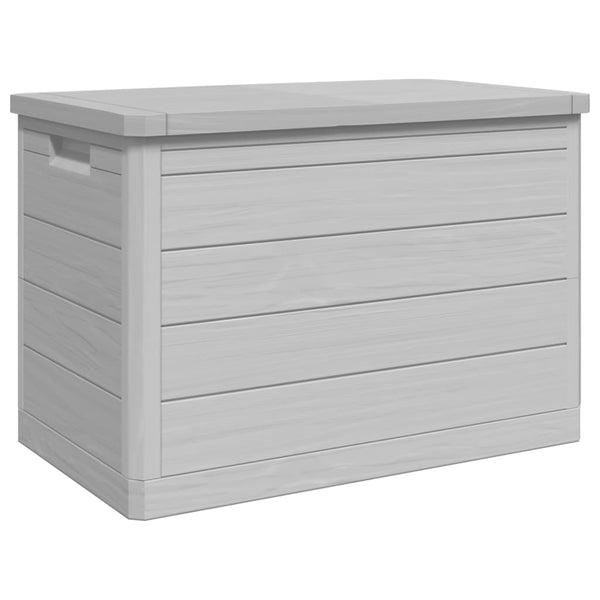 Graue Outdoor-Kissenbox aus Polypropylen