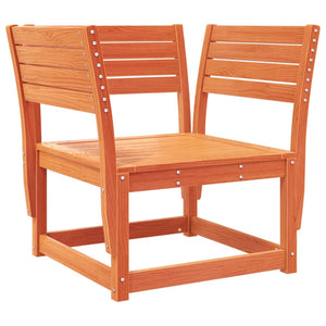 5-tlg. Garten Lounge Set Wachsbraun Kieferholz