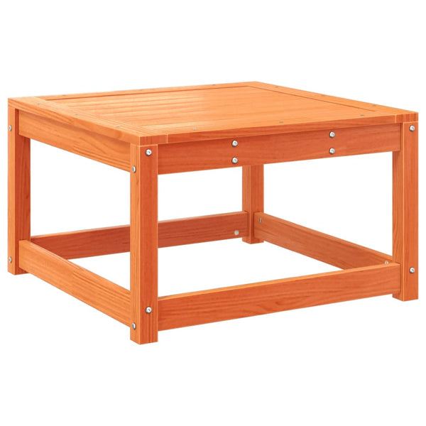 5-tlg. Garten Lounge Set Wachsbraun Kieferholz
