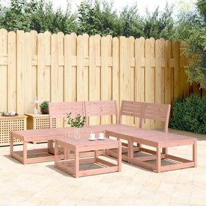 vidaXL Ensemble de canapés de jardin 5 pièces en bois de douglas massif
