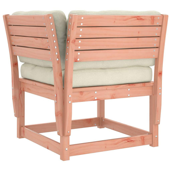 vidaXL Ensemble de canapé de jardin 5 pcs avec coussins Bois de Douglas massif