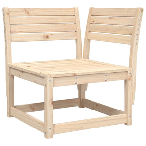 vidaXL Salon de jardin 3 pièces en bois de pin massif