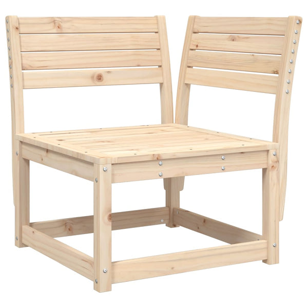 vidaXL Salon de jardin 3 pièces en bois de pin massif