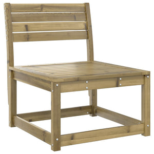 vidaXL Salon de jardin 5 pcs en bois de pin imprégné