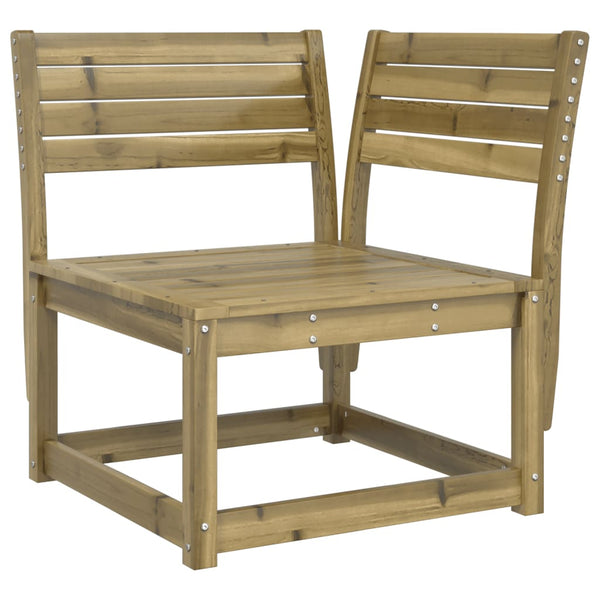 vidaXL Salon de jardin 5 pcs en bois de pin imprégné