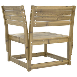 vidaXL Salon de jardin 5 pcs en bois de pin imprégné