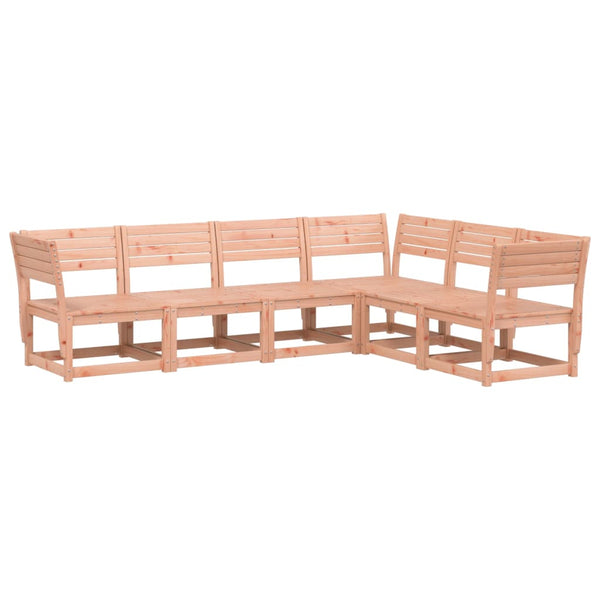 vidaXL Salon de jardin 6 pcs Bois de douglas massif