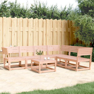 vidaXL Salon de jardin 6 pcs Bois de douglas massif